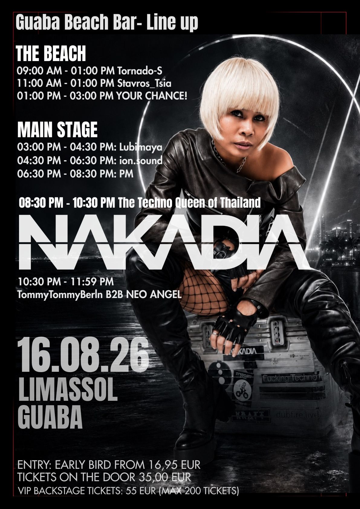 GLOBAL PLAYER EVENT GUABA LIMASSOL - NAKADIA
